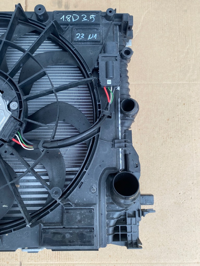 фото №8, Радіатор комплект вентилятор bmw x3 g01 1.8d 8578141 8472314 9389411