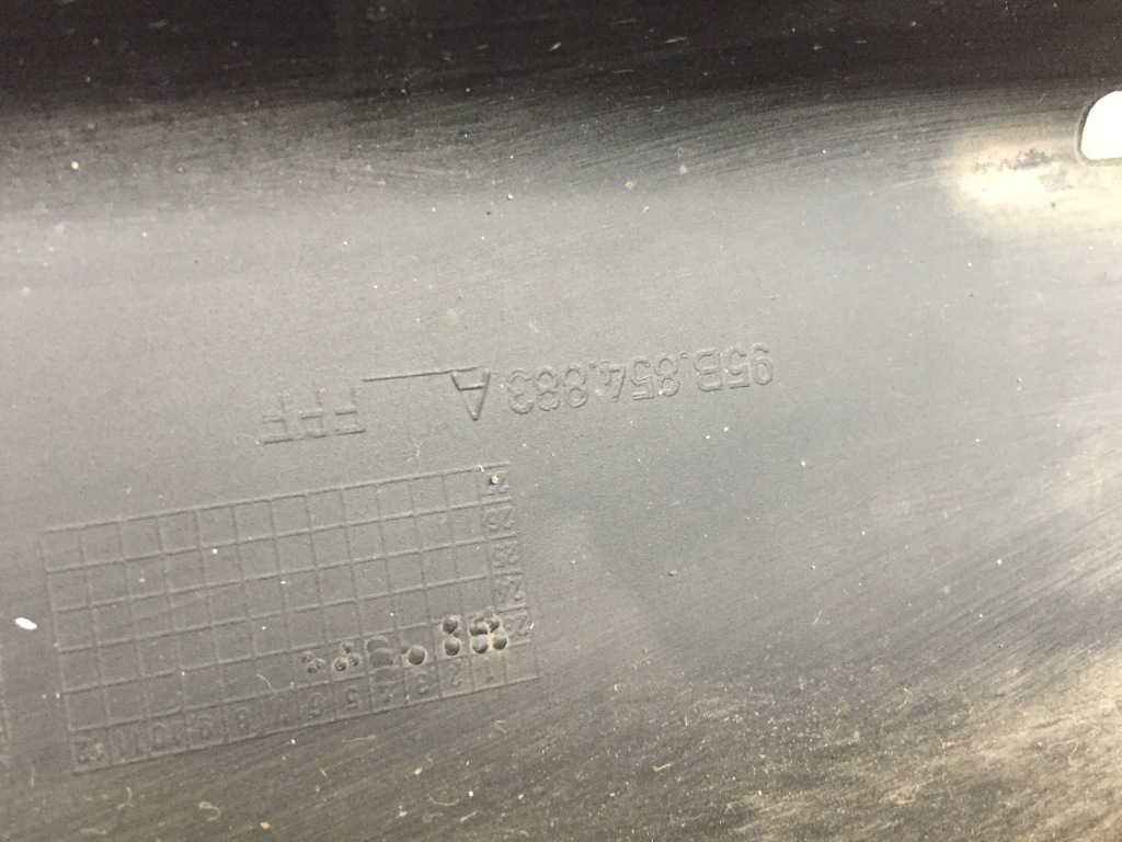 Porsche macan рестайлинг  молдинг порог накладка левая gts mat оригинал  95b854883a Недорого