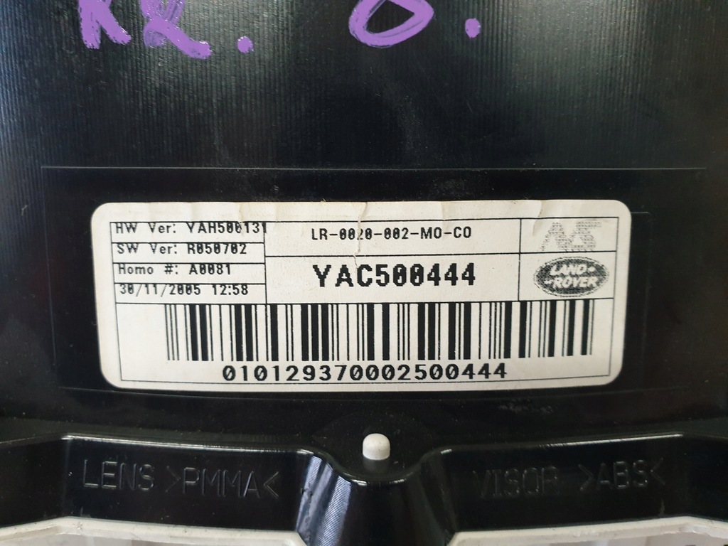 фото №7, Range rover sport l320 2.7 дизель счетчик uk