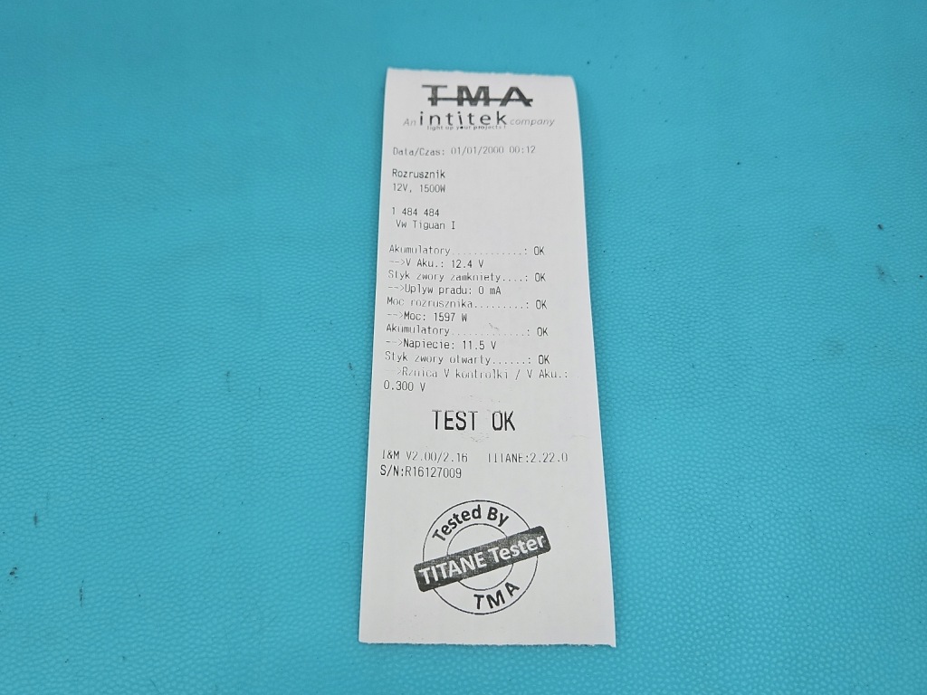 фото №6, Test стартер vw tiguan i 07- 2.0 tdi 02m911024a