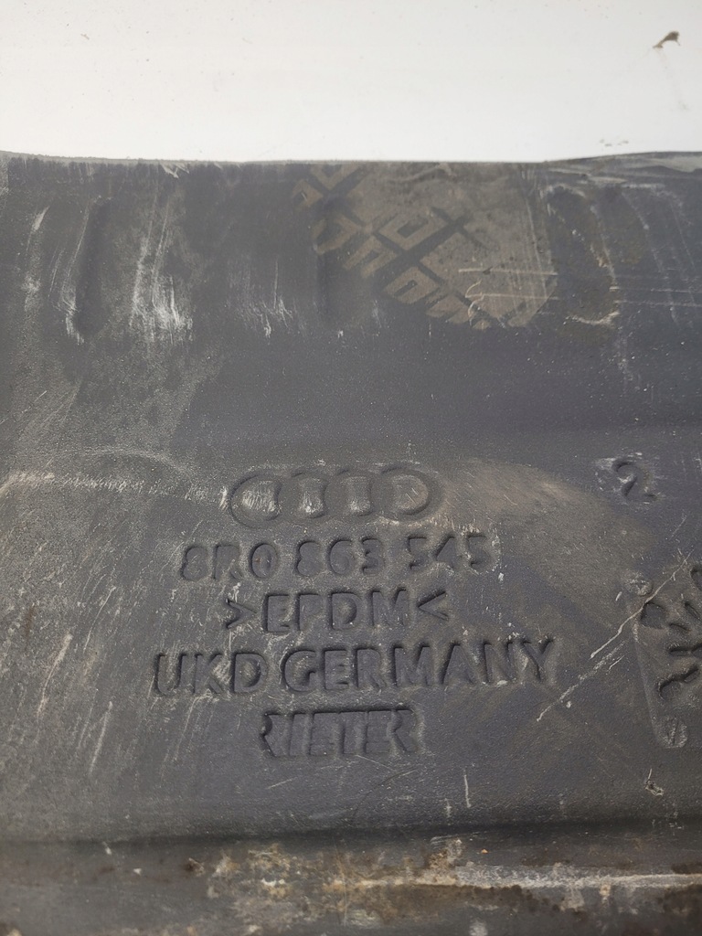 фото №6, Шумоізоляція pod сидіння задня audi q5 8r 8r0863545
