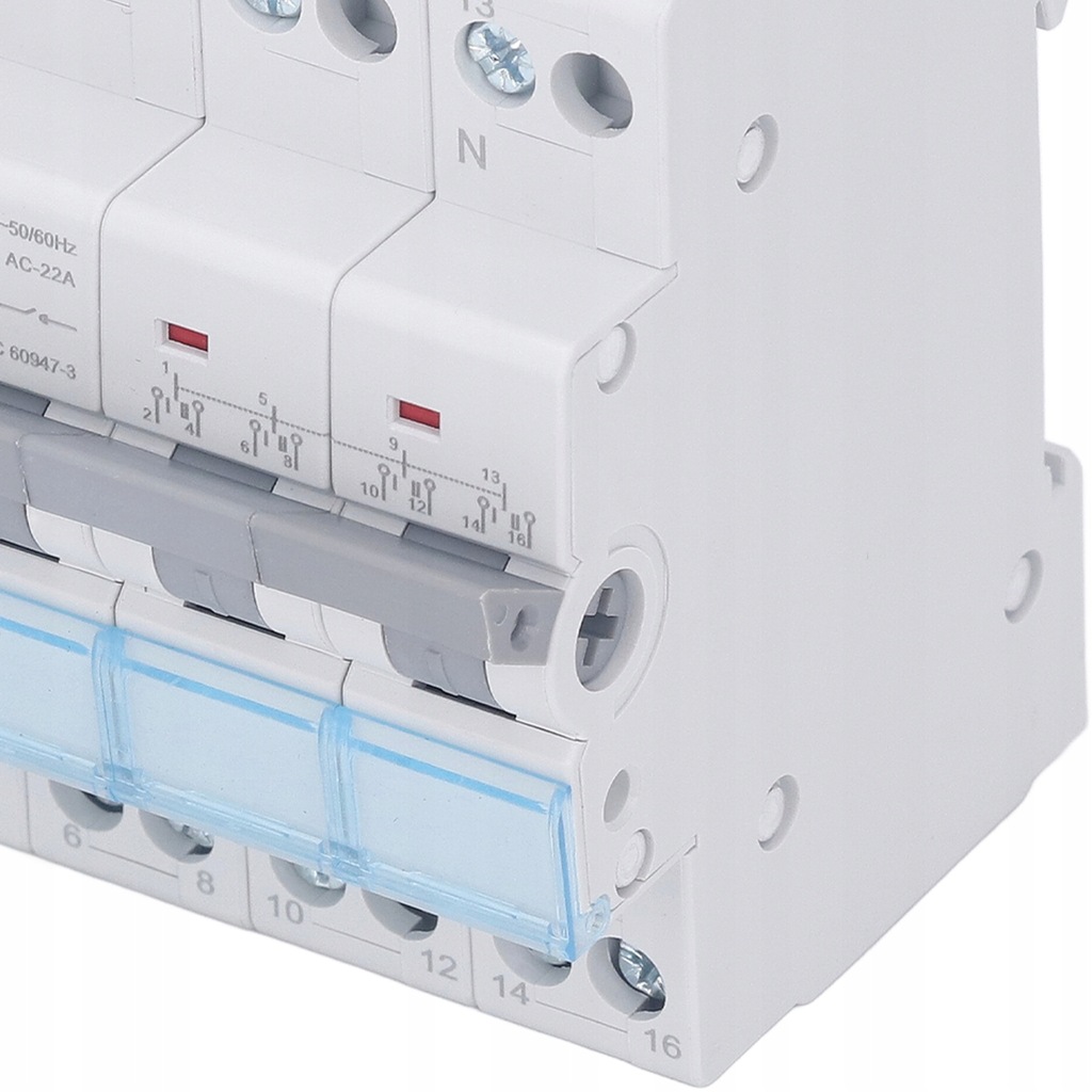 фото №7, 4p двойной переключатель переключателя din din rail кронштейн одиночное zf