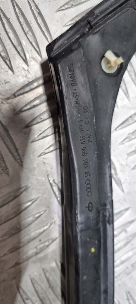 фото №15, Audi q5 8r прокладка поріг лівий ліва перед 8r0839119f