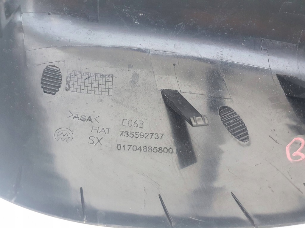 фото №7, Fiat 500 корпус дзеркало ліва 735592737