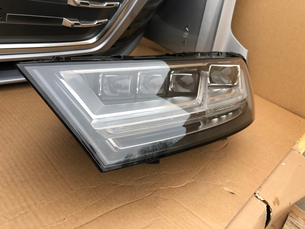 фото №3, Audi sq7 4m бампер капот лампи matrix lc9x kompl.