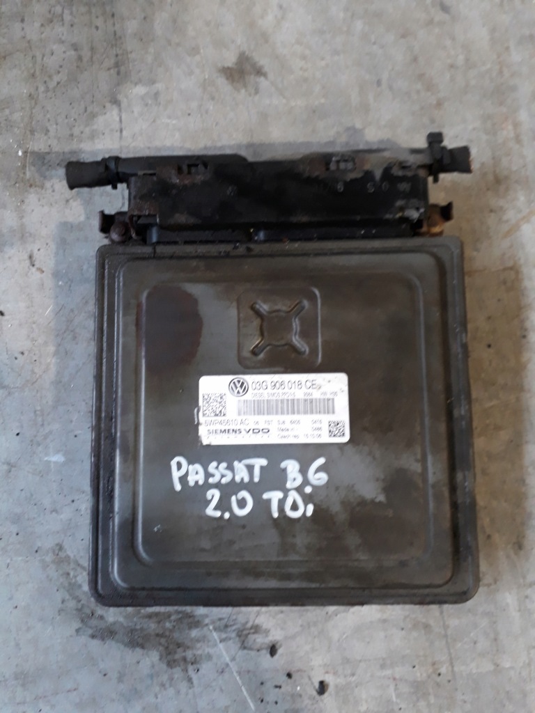 фото №1, Блок керування двигуна vw passat b6