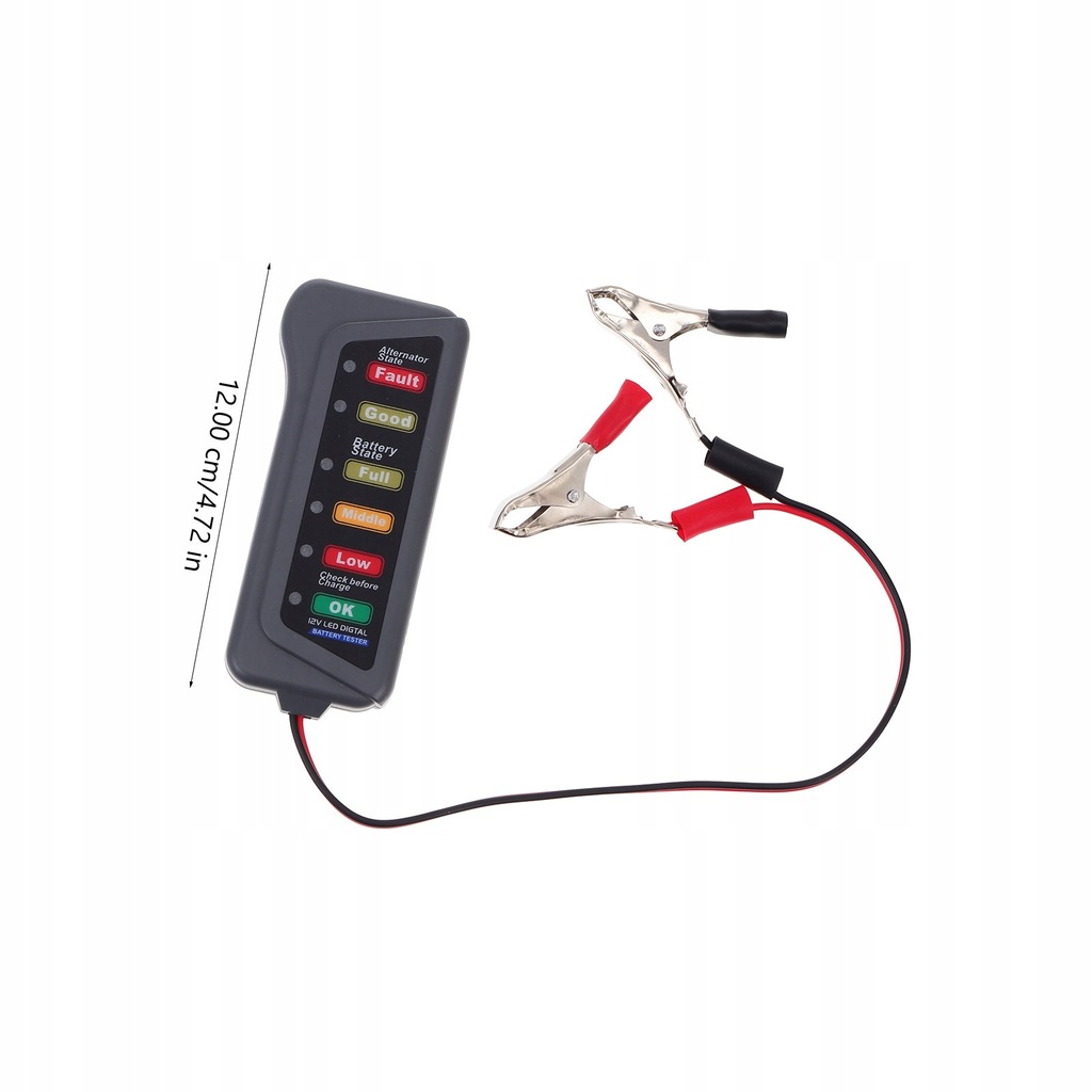 фото №6, 1 pc мотоцикл тестер акумулятора тестер генератора