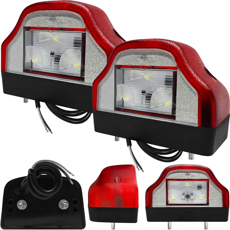 Купити Лампа освітлення номерного знака реєстраційний бічний tir bus набір 2 szt лампа