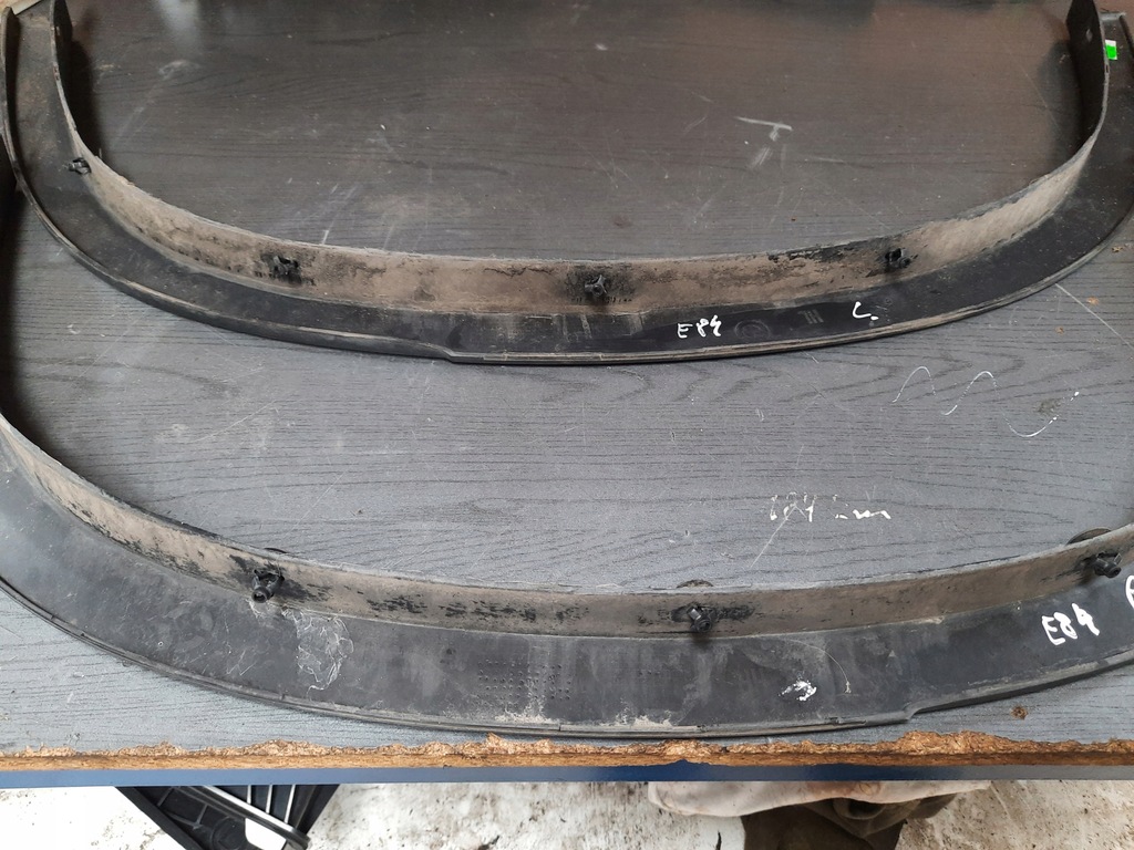 фото №7, Bmw x1 e84 2.0i lift молдинг накладка крыла задняя