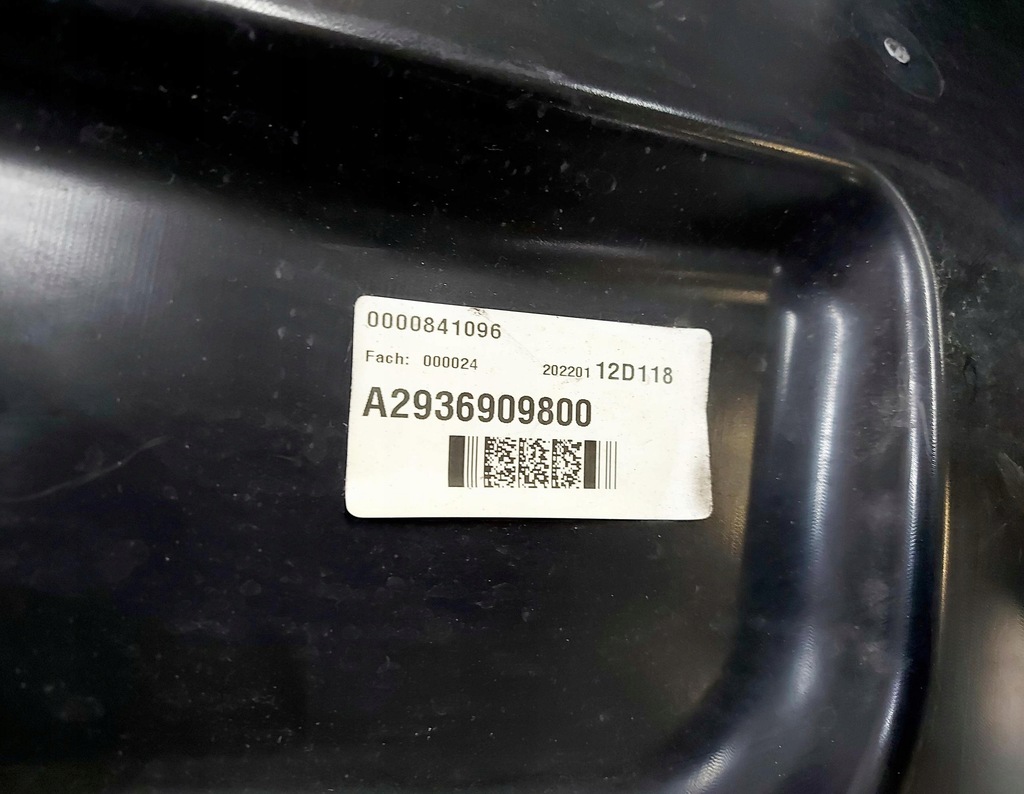 фото №9, Mercedes eqc n293 w293 21r. подкрылок правый перед całe a2936909800