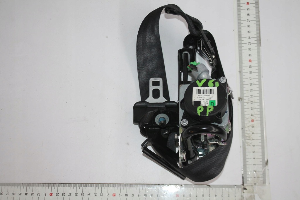 фото №1, Pas натягувач правий перед volvo v60 10-18