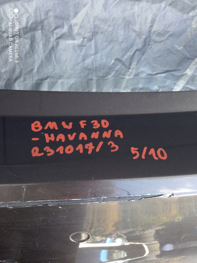 фото №13, Бампер задняя bmw f30 a17 havanna металлик