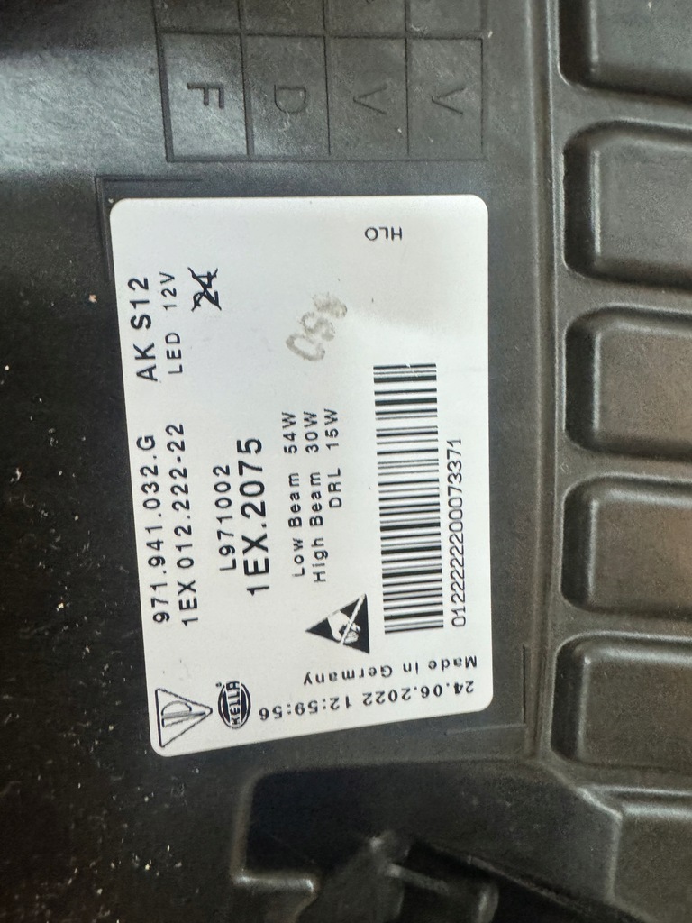 фото №5, Porsche panamera full led правий