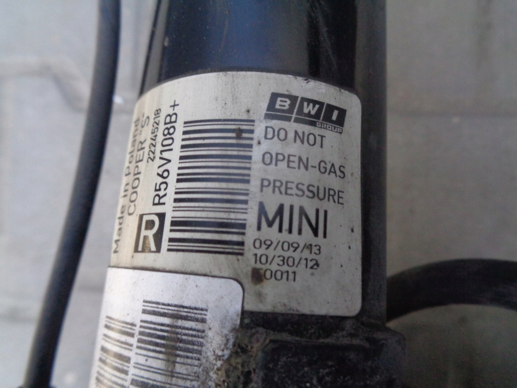 фото №4, Mini cooper r56 1.6d 13r амортизаторна стійка правий