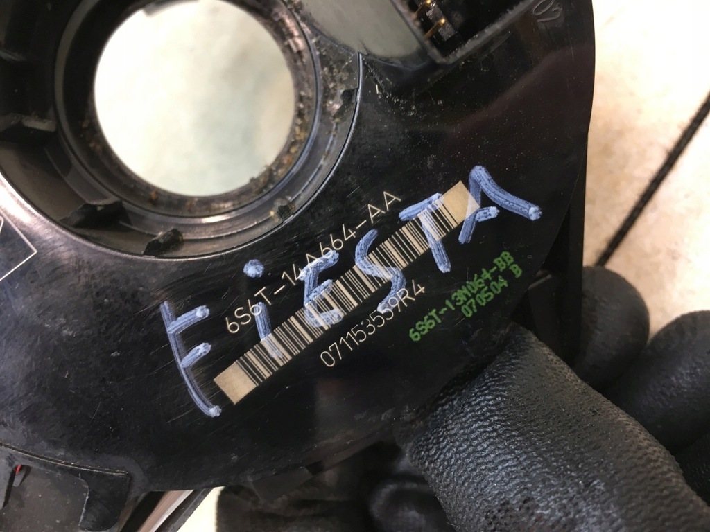 фото №6, Стрічка шлейф подушка безпеки ford fiesta mk6 6s6t14a664aa