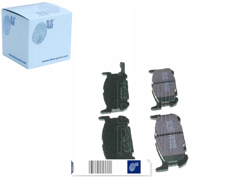 фото №1, Blue print тормозные колодки тормозные mazda mx-5 ii 1.6 16v