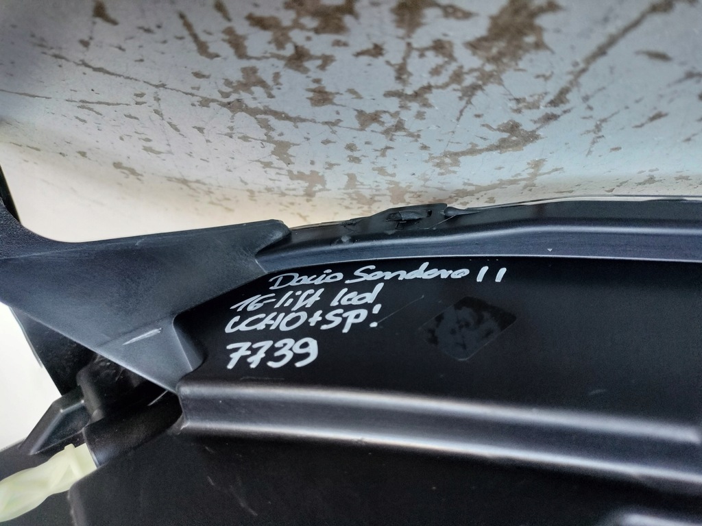 фото №12, Лампа правая фара dacia sandero ii logan 16- lift led