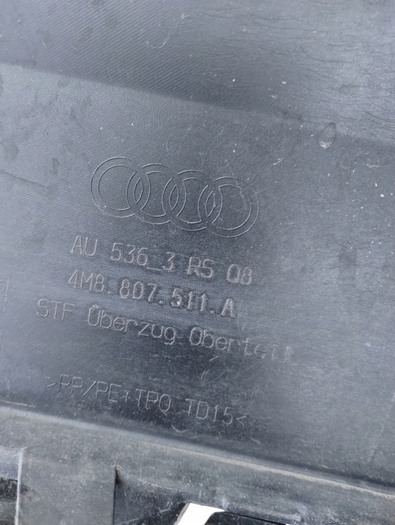 Audi rsq8 rs q8 4m8 бампер задняя задний 4m8807511a 4m8807511 Киев