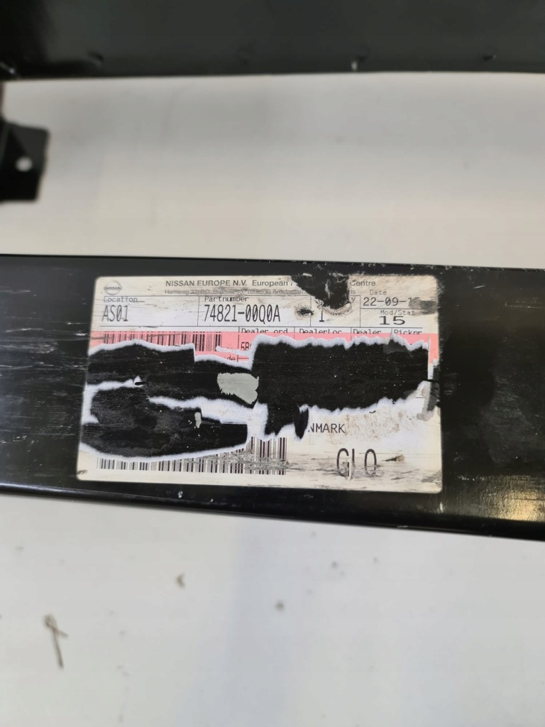 фото №6, Балка усилитель бампера trafic vivaro primastar