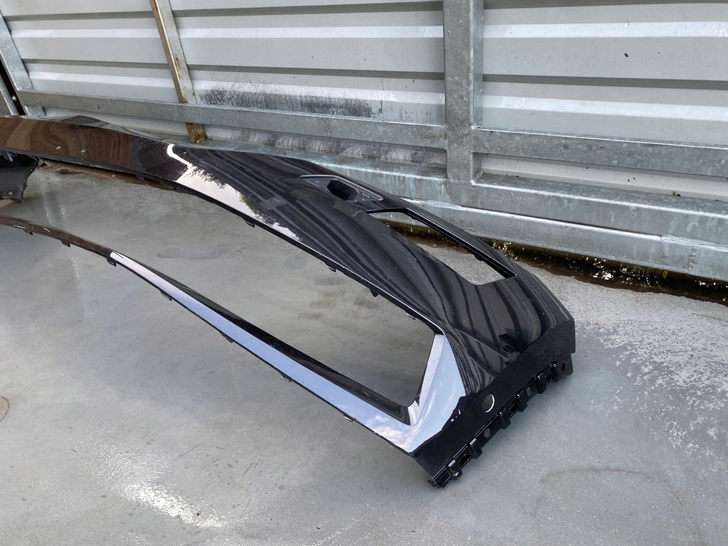 фото №2, Skoda kodiaq бампер передний перед ксенон белый