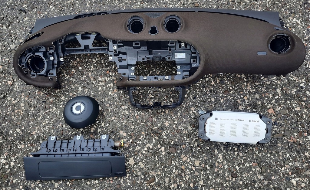 фото №1, Smart fortwo 3d a453 приборная панель приборная панель подушка подушка безопасности