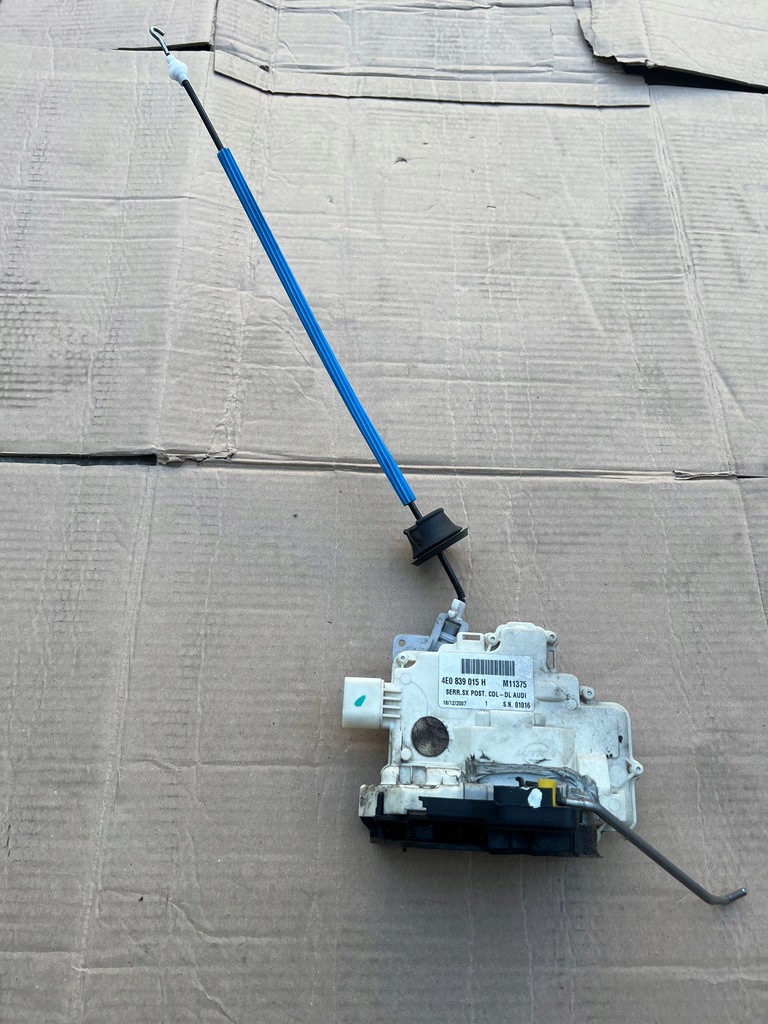фото №1, Замок дверь левый задняя audi a8 d3 lift 4e0839015h