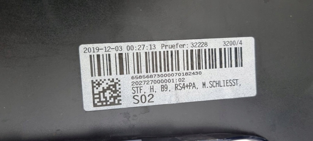 фото №14, Audi rs4 b9 8w9 kombi 2017- бампер задний задняя 8w9807511r