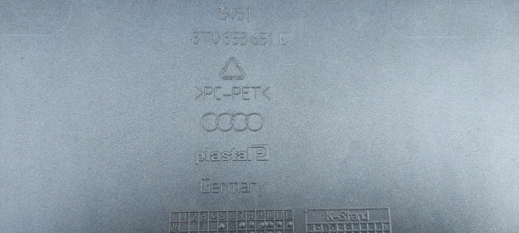 фото №4, Решітка радіатора решітка радіатора audi a5 8t оригінал 8t0853651e