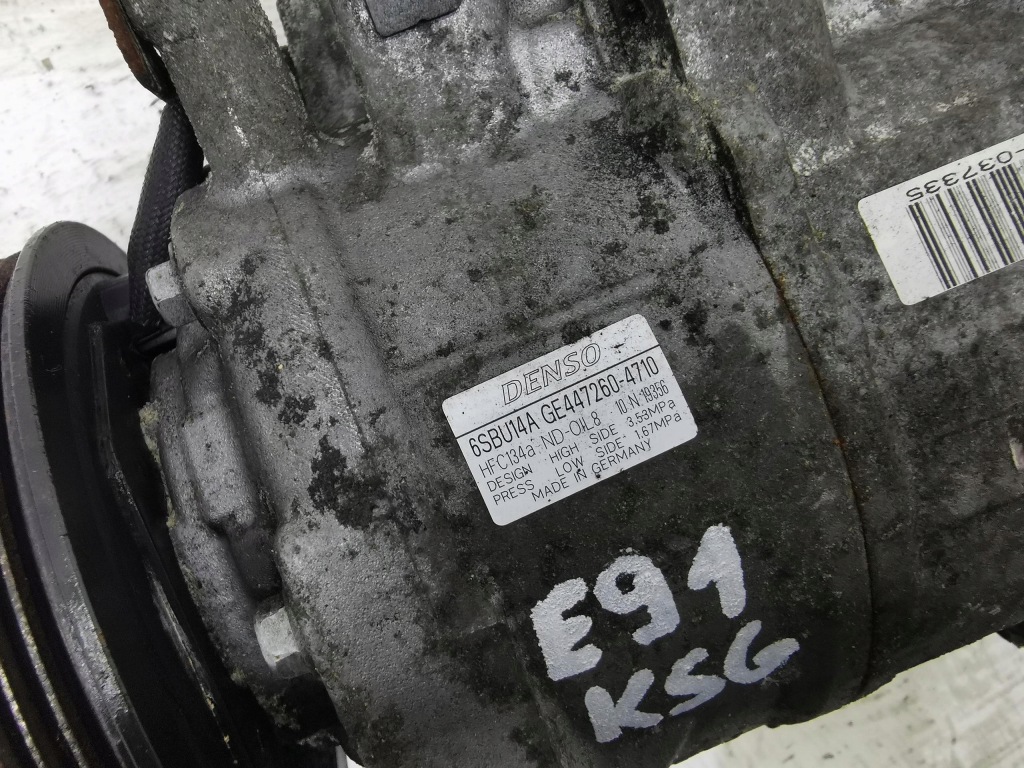 фото №8, Компрессор кондиционера bmw seria 3 e90 e91 6sbu14a