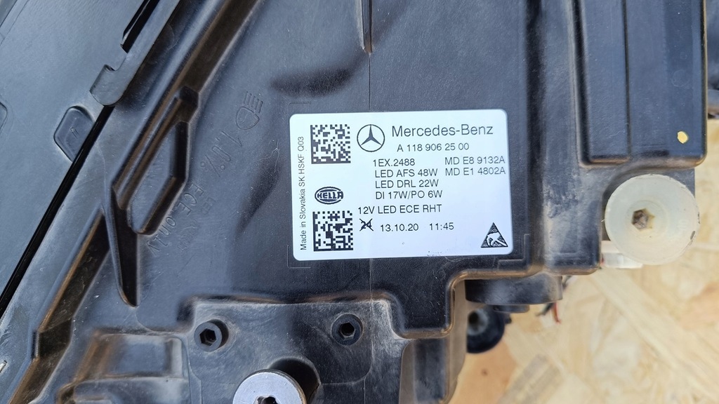 фото №8, Mercedes cla amg 2.0d w118 kompletny перед усилитель pas бампер 757