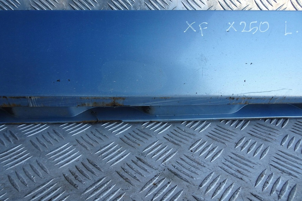 фото №6, Jaguar xf x250 sedan молдинг порог левая 07-