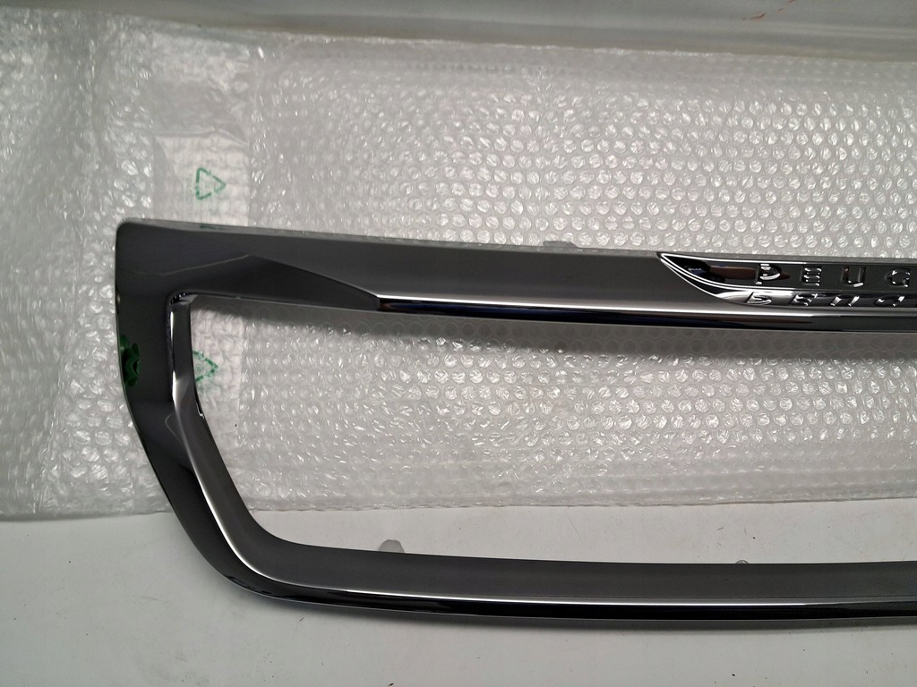 фото №6, Peugeot partner молдинг хром решетка решётка бампера передний - nowa