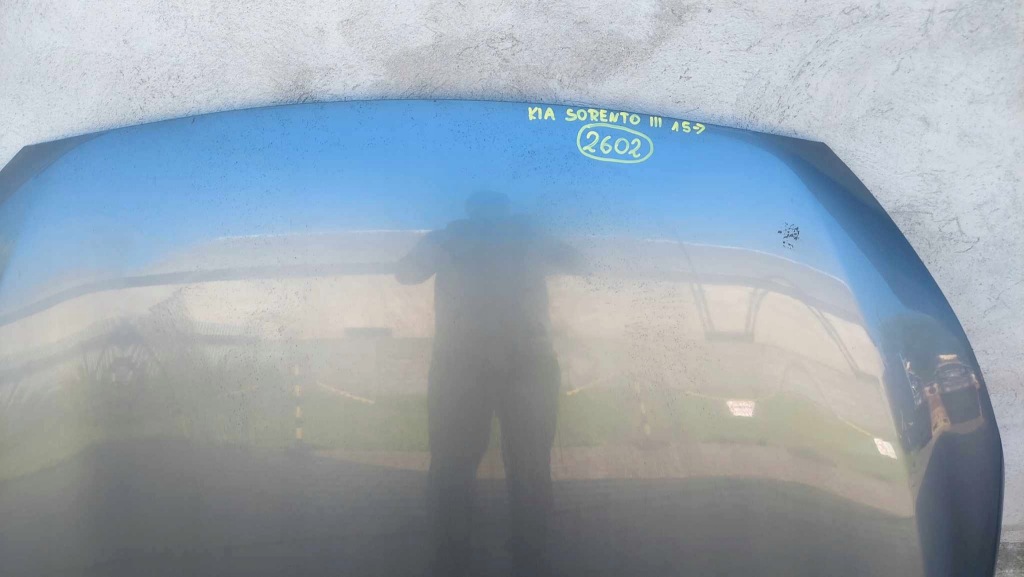 фото №4, Kia sorento iii 15- капот крышка двигателя 2602