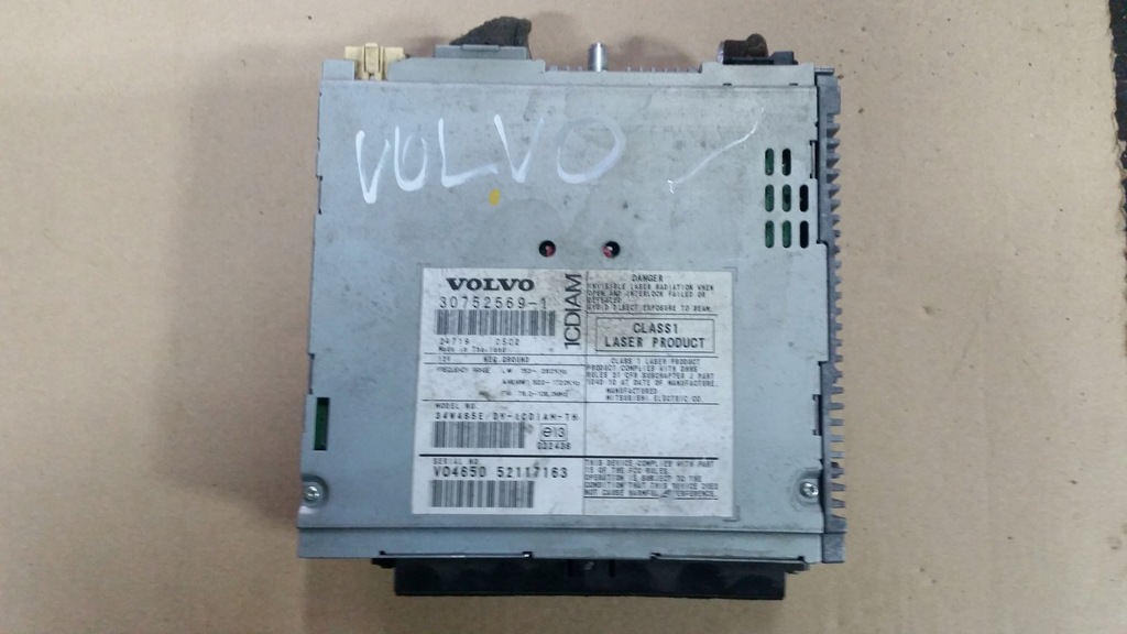 фото №1, Volvo s40ii v50 радіо зчитувач навігація 30752569