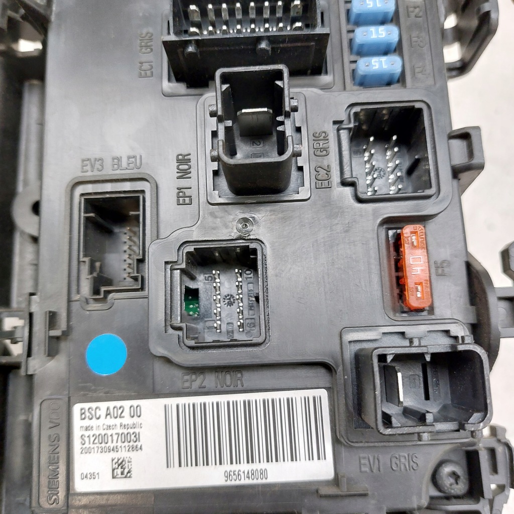 фото №11, Peugeot 407 коробка модуль bsi siemens 9644947480 s120017003i bsca0200