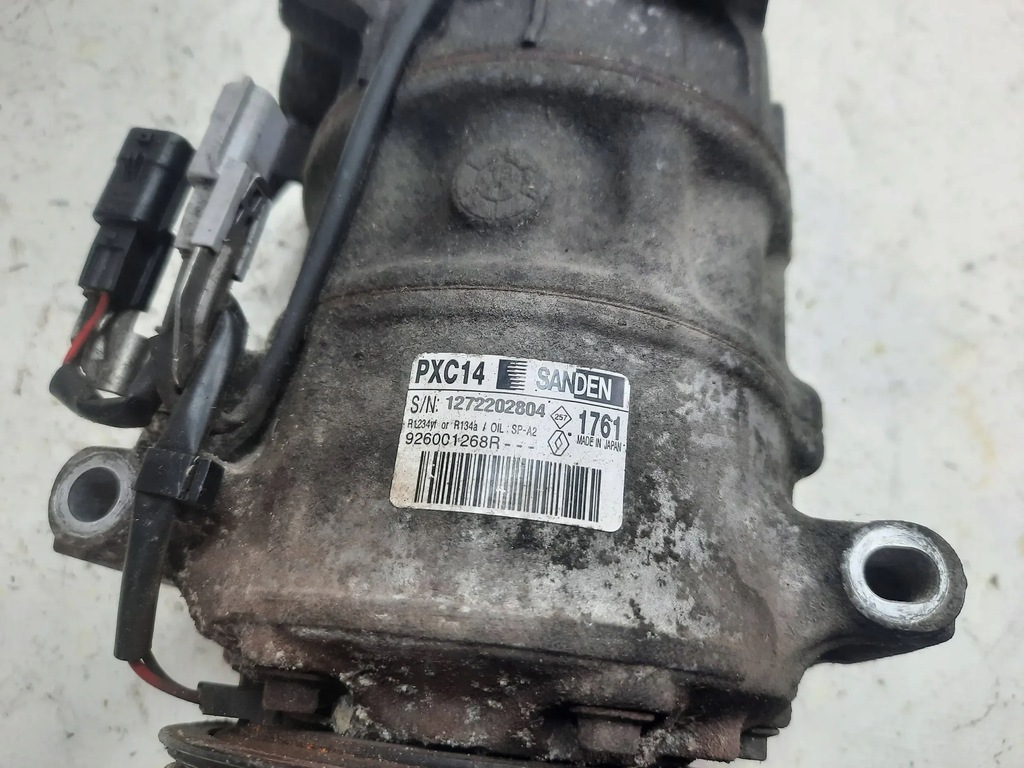 фото №3, Компрессор компрессор кондиционера renault kadjar 1.6 dci 926001268r