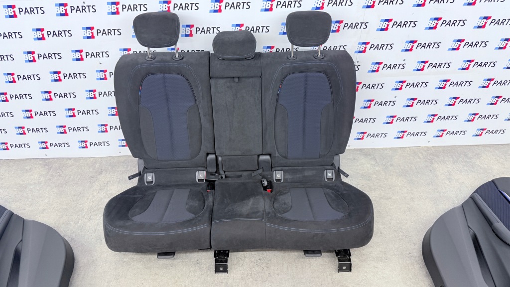 фото №9, Bmw f48 x1 сидіння заднє сидіння обшивки алькантара hexagon m-pakiet з підігрівом eu