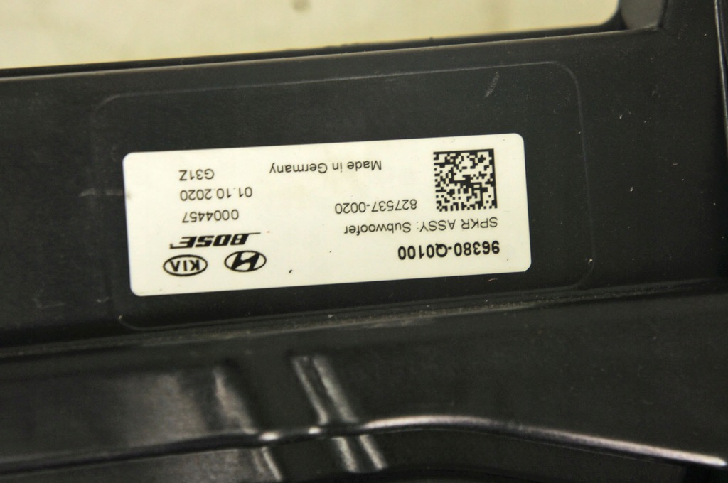 фото №5, Ru077 hyundai i20 iii сабвуфер динамик 96380-q0100 827537-0020