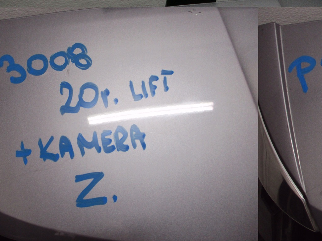 фото №7, Крышка багажника задняя задняя peugeot 3008 20r lift камера