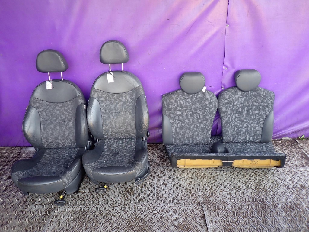 Mini cooper i r50 01- 3d сидіння перед лівий правий заднє сидіння задня напівшкіра kpl eu Ціна