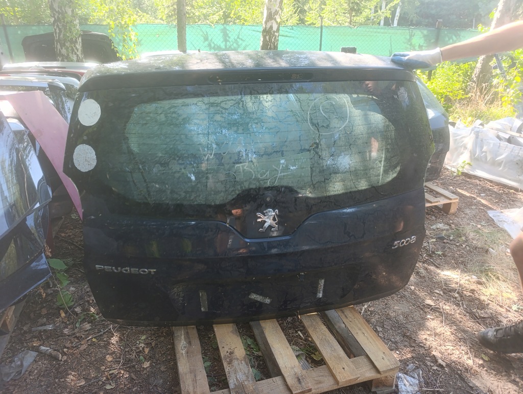 фото №1, Peugeot 5008 крышка багажника багажника цвет kpsc