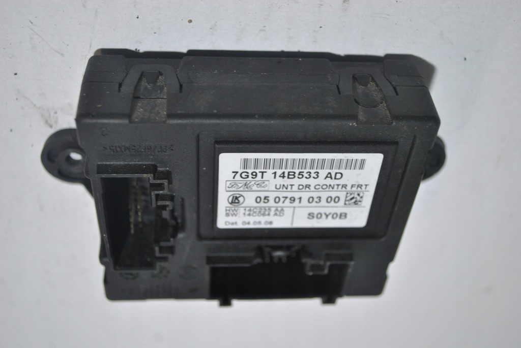 фото №4, Модуль двері mondeo mk4 лівий перед 7g9t14b533ad