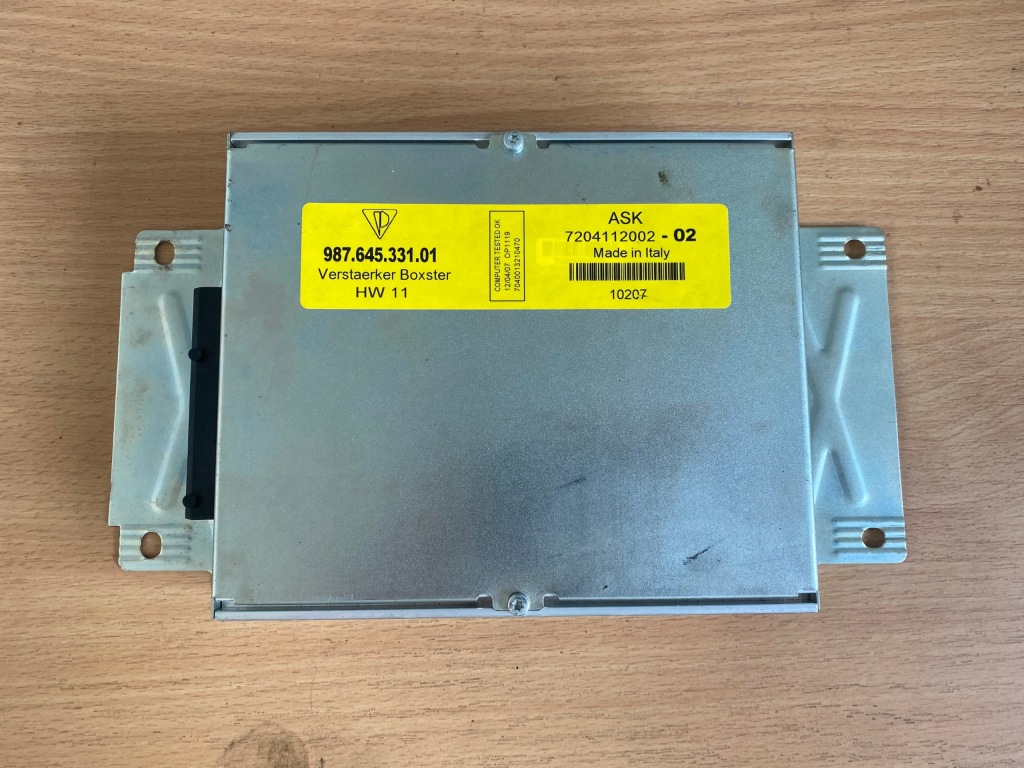 фото №1, Cayman boxster 987 модуль підсилювач 98764533101 оригінал