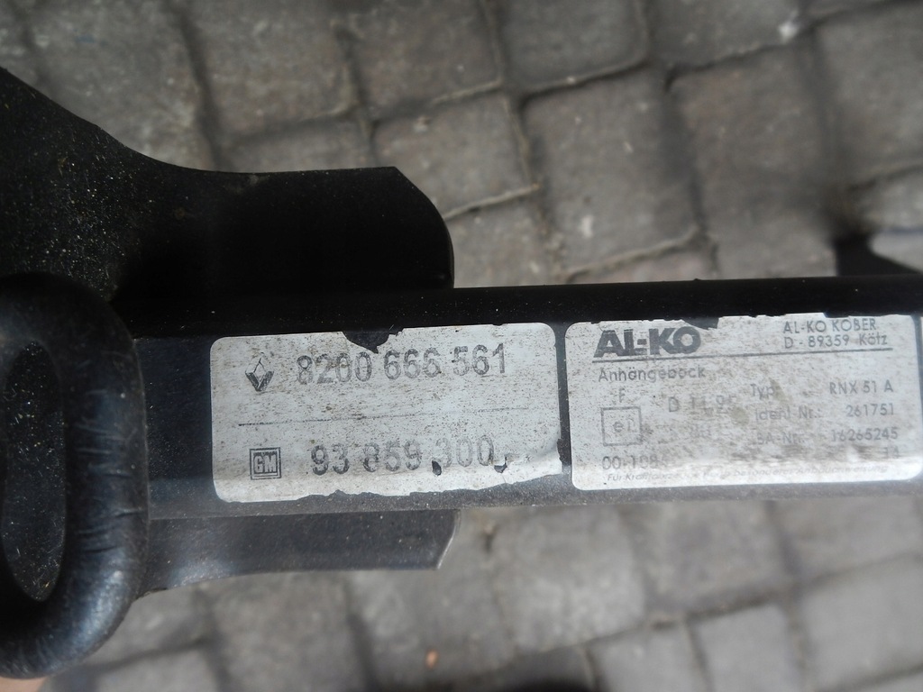 фото №8, Hak буксировочный trafic vivaro primastar