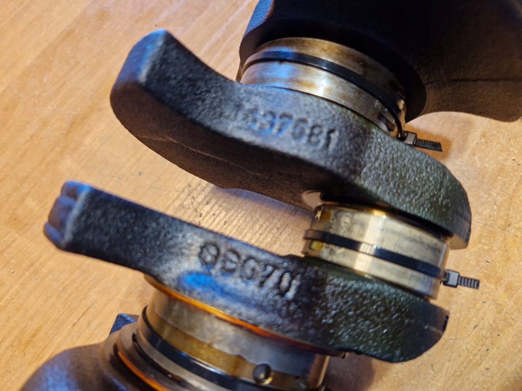 Купити Bmw e39 e46 e60 2.2 m54b22 170km wał колінчастий 1437581 hub72