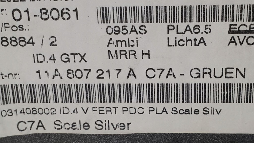 фото №14, Vw id-4 2020-2023 бампер перед