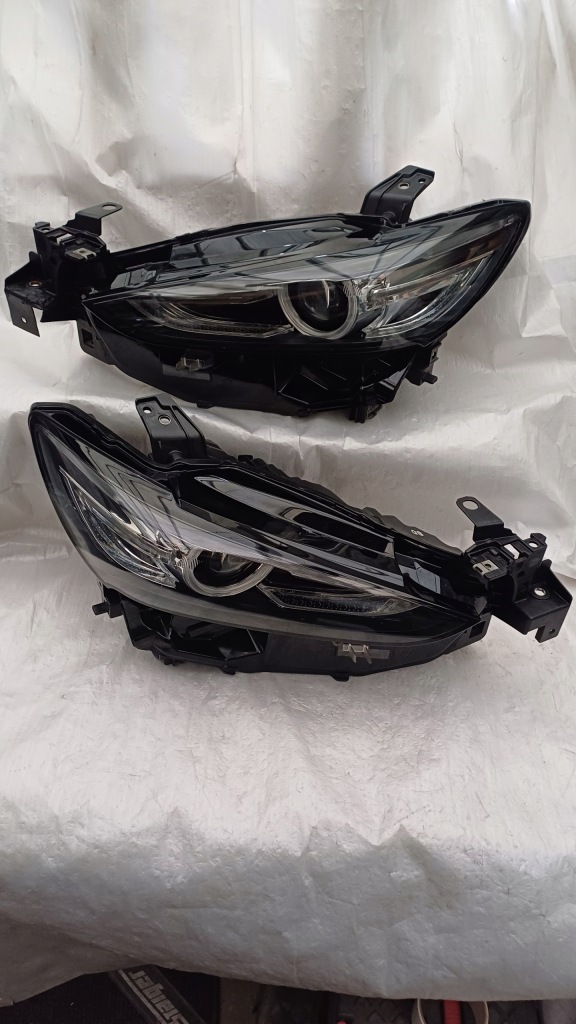 фото №1, Mazda 6 lift gl full led лампа правая+ левая комплект оригинал 2018-24 демонтаж