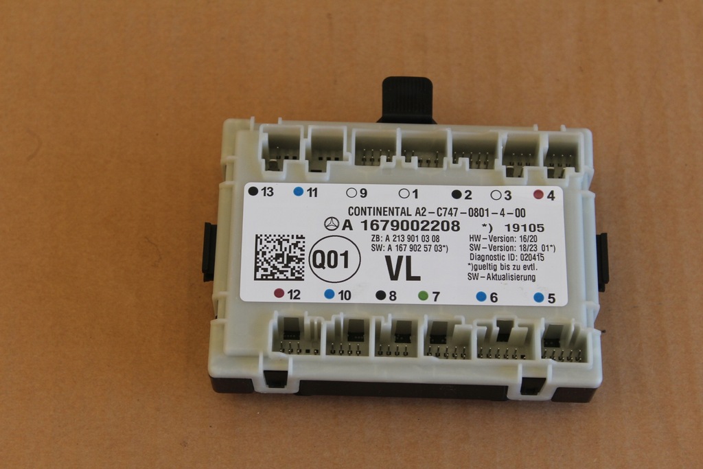 фото №1, Модуль блок керування двері лівий перед mercedes gle 167