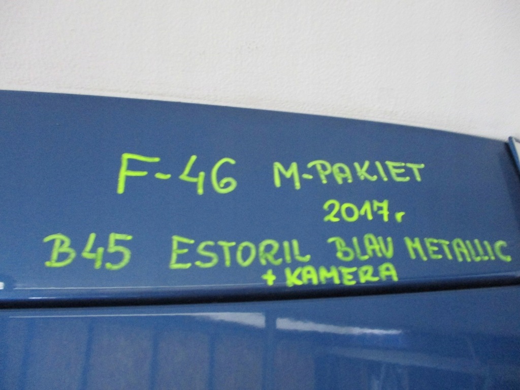 фото №6, Крышка багажника задняя bmw 2 f46 m-pakiet 17r камера