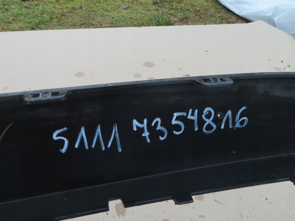 фото №15, Bmw x1 f48 f49 спойлер накладка бампер перед 51117354816